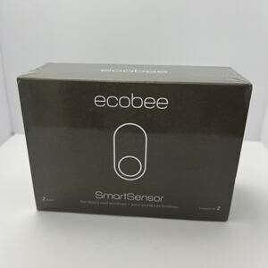 Ecobee Smart Sensor for Doors and Windows 2 Pack NEW
